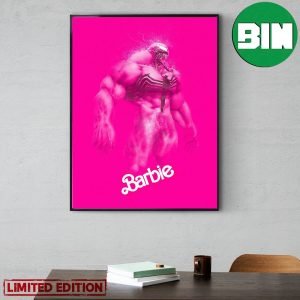 Pink Venom Barbie Style By BossLogic Funny Poster Canvas