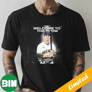 Sal Frelick Milwaukee Brewers Welcome To The MLB Show T-Shirt