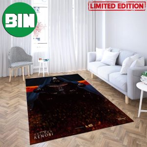 Star Wars Poster Art Obi-Wan Kenobi Darth Vader Home Decor Rug Carpet