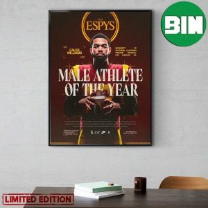 The ESPYS 2023 Caleb Williams USC Football Male Athlete Of The Year Poster Canvas