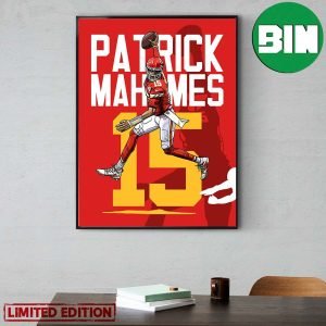 The ESPYS Patrick Mahomes Best NFL Player Number 15 Home Decor Poster Canvas