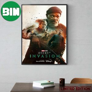 The End Season Final Poster Secret Invasion Marvel Studios Poster Canvas