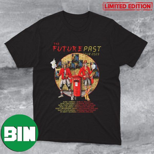 The Future Past Tour 2023 Tour UK and Ireland Iron Maiden Fan Gifts T-Shirt