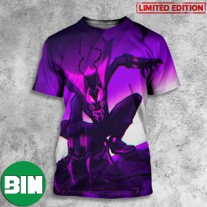 The Prowler Miles Morales Spider Man Across The Spider Verse All Over Print T-Shirt