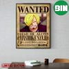 Trafalgar D Law Dead Or Alive Wano Arc Wanted Poster Canvas