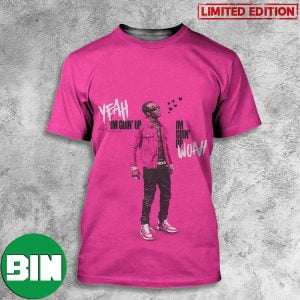 Yeah I’m Going Up Woah Lil Uzivert Pink Tape 3D T-Shirt