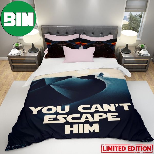 You Can’t Escape Him Star Wars Obi-Wan Kenobi Bedding Set