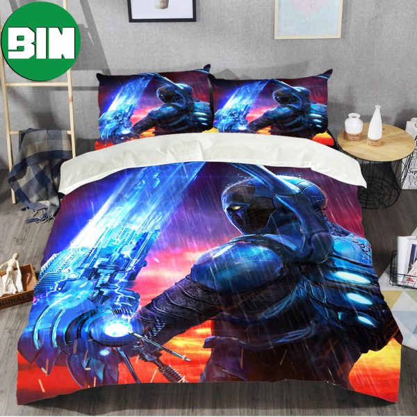 Zach Snyder Love Blue Beetle Home Decor Bedding Set