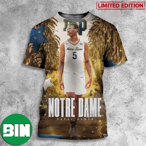 Bryce James Son Of LeBron Transferring To The Notre Dame 3D T-Shirt
