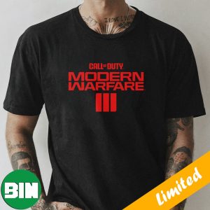 Call Of Duty Modern Warfare III Logo T-Shirt
