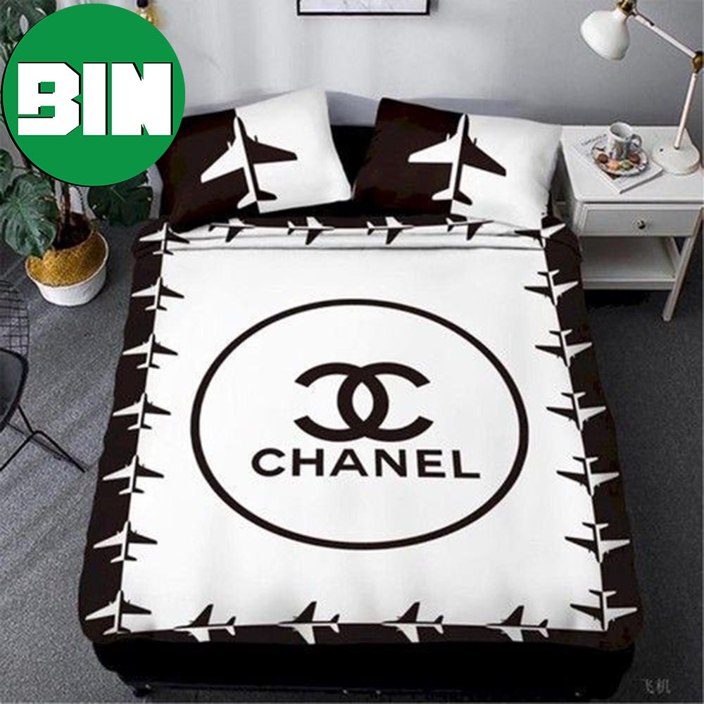 Chanel Luxury Type 39 Bedroom Duvet Cover Luxury Chanel Bedding