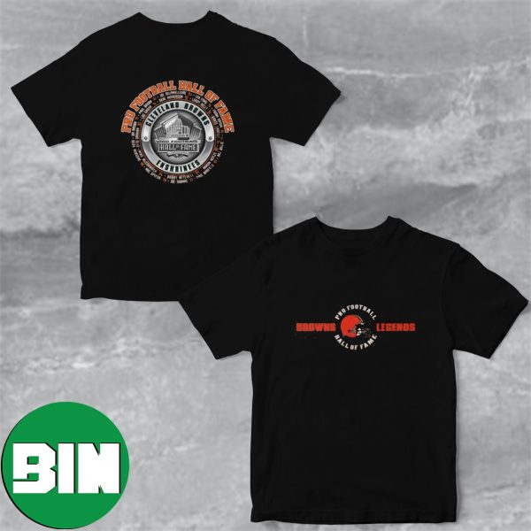 Cleveland Browns Hall Of Fame Legends 2023 Fan Gifts T-Shirt