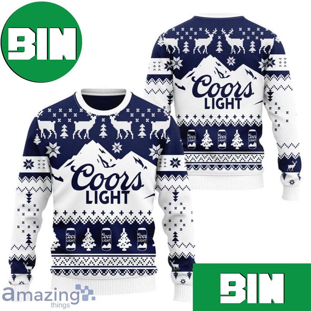 Coors Light Ugly Sweater Tigger Gift For Beer Lovers - Owl Fashion Shop