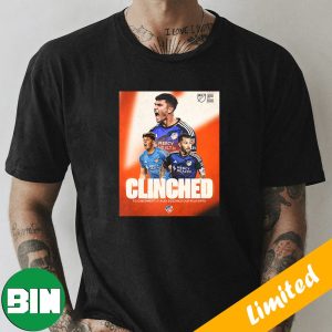 FC Cincinnati All For Cincy Clinched Audi 2023 MLS Cup Playoffs T-Shirt