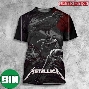 First Night In M72 Arlington Metallica World Tour Live In Cinemas August 18 2023 AT & T Stadium All Over Print T-Shirt