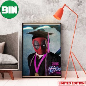 Funny Blue Beetle But It Is Deadpool Funny Poster Canvas
