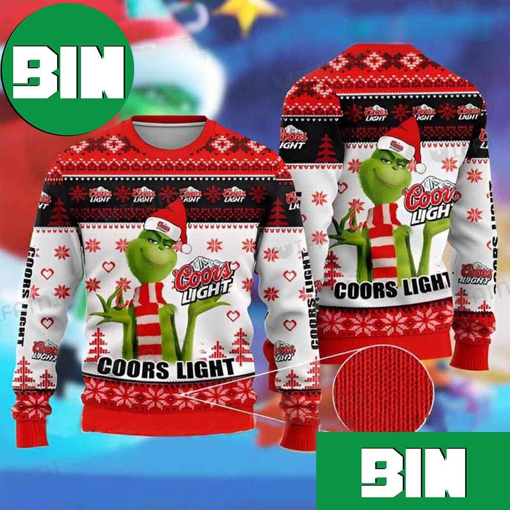 Funny Grinch For Beer Christmas