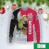 NFL Ohio State Buckeyes Skull Flower Best Gift For Holiday 2023 Christmas Ugly Sweater