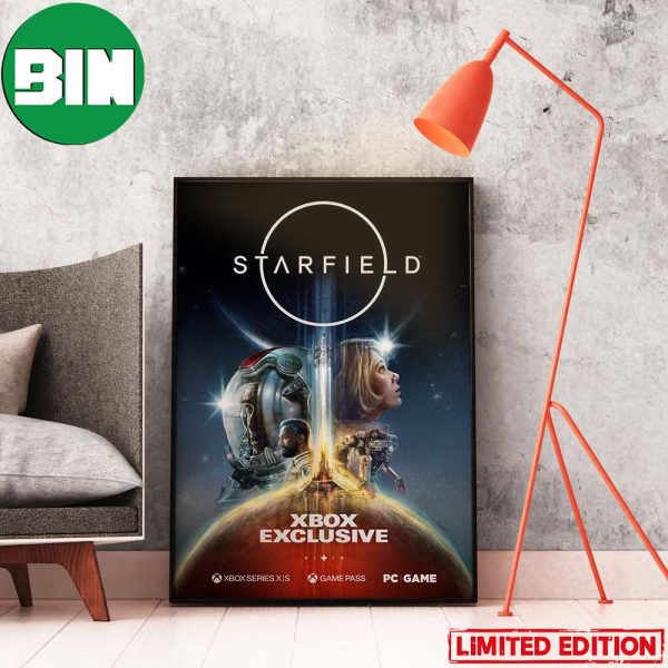 Game Of This Generation Starfield Union Poster Canvas