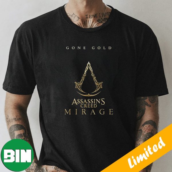 Gone Gold Assassin’s Creed Mirage Gamer T-Shirt