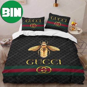 Gucci Bee Luxury Bedroom Duvet Cover Gucci Bedding Set