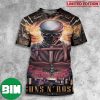Guns N Roses World Tour Montreal Parc Jean Drapeau Quebec Canada August 8 2023 All Over Print T-Shirt