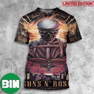 Guns N Roses by Arian Buhler Limited Edition 3D T-Shirt