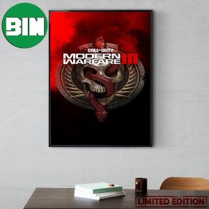 High-res Version of the Modern Warfare Call of Duty III Edition Art Decor Poster Canvas