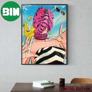 In Barbieland No One Can Hear Your Scream Barbie Movie x Alien Home Decor Poster Canvas