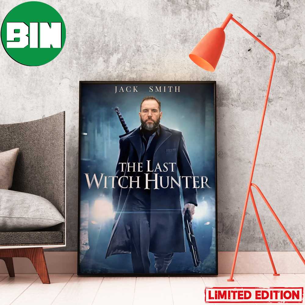 Jack Smith The Last Witch Hunter Poster Canvas