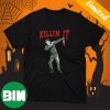 In October We Wear Pink Funny Michael Myers Halloween Shirt