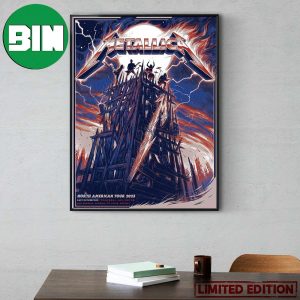 Metallica M72 East Rutherford NJ USA 2023 North American Tour August 4 And 6 Home Decor Poster Canvas