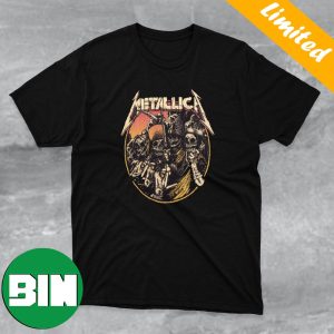 Metallica Merch The Four Horsemen Fan Gifts T-Shirt