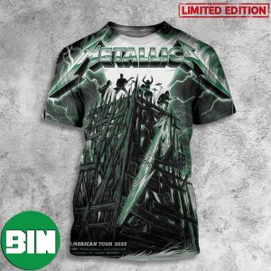 Metallica North American Tour 2023 M72 East Rutherford NJ USA 4 And 6 August All Over Print Shirt