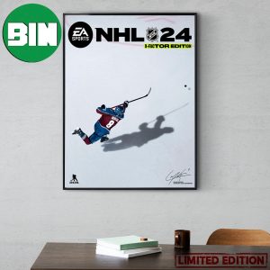 NHL 24 EA Sports NHL Cale Makar X-Factor Edition Poster Canvas