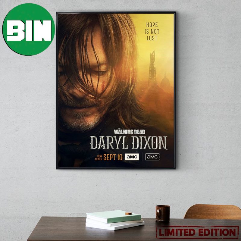 New Poster For The Walking Dead Daryl Dixon Poster Canvas - Binteez