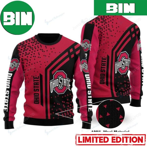 Ohio State Buckeyes Ugly Sweater Christmas Holiday Gift For Men And Women