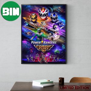 Power Rangers Cosmic Fury Poster Canvas