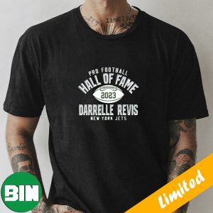 Pro Football Hall Of Fame 2023 Darrelle Revis New York Jets Elected T-Shirt