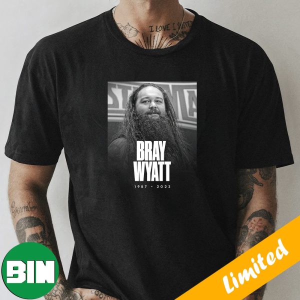 RIP To WWE Windham Rotunda as Bray Wyatt 1987-2023 T-Shirt