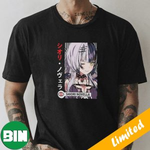 Shiori Novella Advent Wink Waifu Anime Fan Gifts T-Shirt