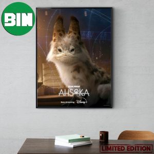 That Is Sabine’s Lothcat To You Ahsoka Star Wars Official Disney Plus Poster Canvas