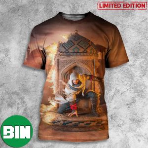 The Assasins Creed Mirage Animus Basim Statue From Pure Arts Limited Edition 3D T-Shirt