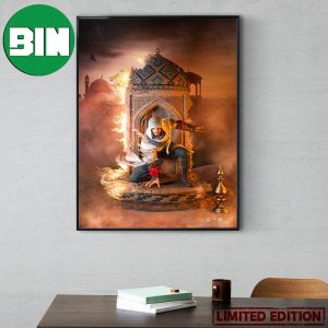 The Assasins Creed Mirage Animus Basim Statue From Pure Arts Limited Edition Poster Canvas