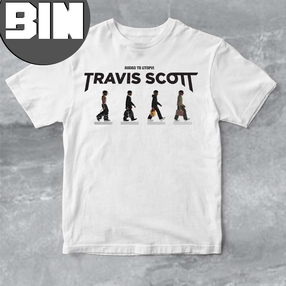 The Evolution Of Travis Scott From Rodeo To Utopia Shirt