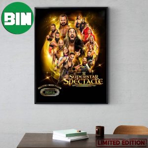 WWE Superstar Spectacle Friday 8 Sept 2023 In Gachibowli Indoor Stadium Hyderabad India Poster Canvas
