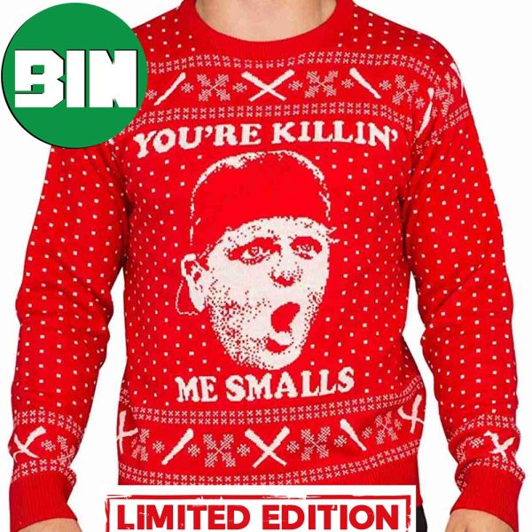 You Are Killin’ Me Smalls 3D Funny Ugly Christmas Sweater