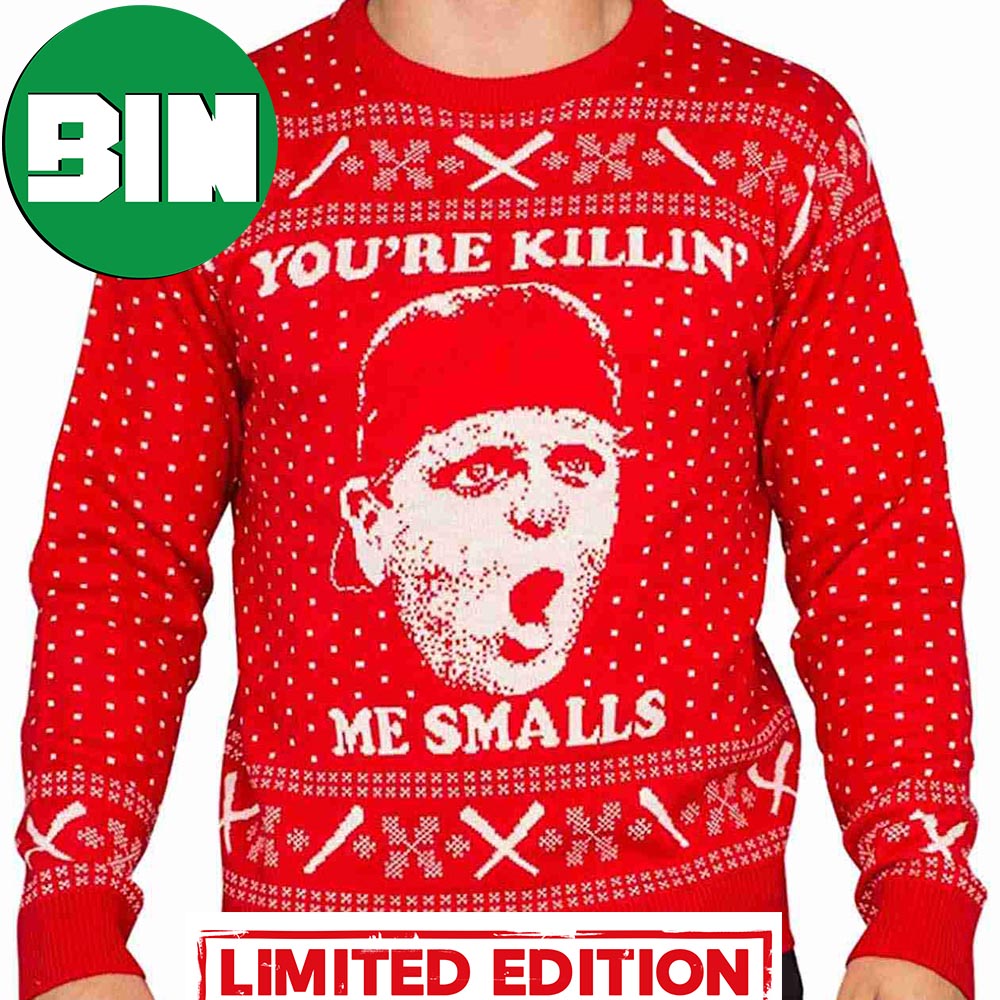 You Are Killin' Me Smalls 3D Funny Ugly Christmas Sweater