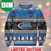 3D Bud Light Beer Snowflakes And Pine Tree Pattern Ugly Christmas Sweater