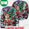 3D Christmas Mexico Skull Funny Ugly Sweater